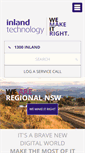 Mobile Screenshot of inlandtechnology.com.au